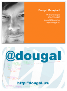 Dougal Business Card