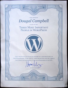WordPress Care Package: Certificate