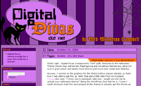 Halloween Digital Divas Theme